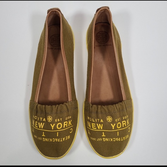 Tory Burch Traveller Slip-On Shoes Size 8.5 EUC - Picture 2 of 11